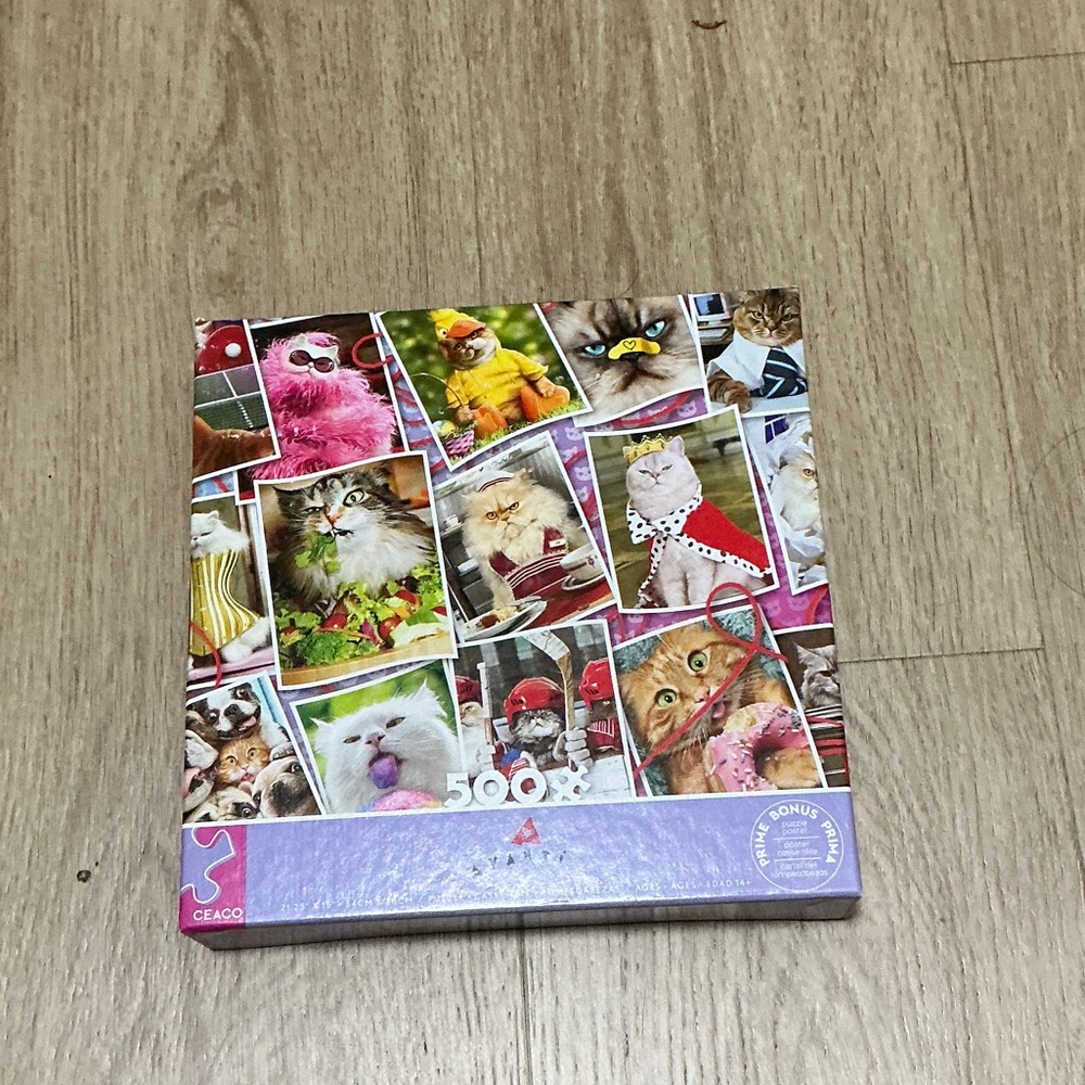 Ceaco Cat Collage 500 Puzzle